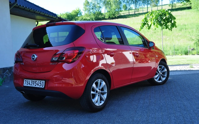 Opel Corsa cena 35900 przebieg: 72000, rok produkcji 2015 z Leśna małe 301